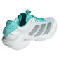 Women`s adizero Ubersonic 5 Tennis Shoes Footwear White and Silver Metallic Footwear Adidas
