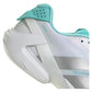 Women`s adizero Ubersonic 5 Tennis Shoes Footwear White and Silver Metallic Footwear Adidas