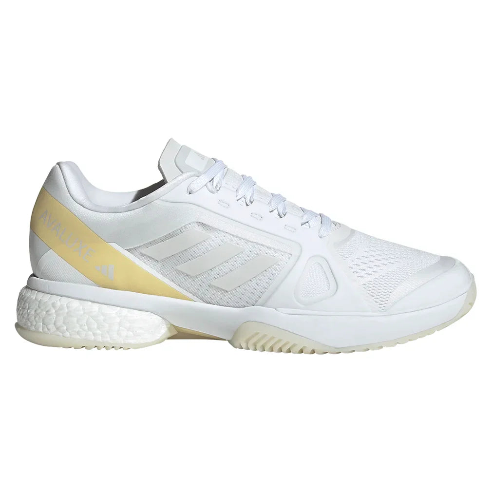 Women`s Avaluxe Tennis Shoes Orange Tint and SIlver Metallic Footwear Adidas