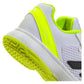 Juniors` Courtflash Comfort Closure Tennis Shoes Footwear White and Lucid Lemon Footwear Adidas