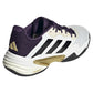 Men`s Barricade 13 Tennis Shoes Core White and Black Footwear Adidas