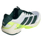 Men`s adizero Ubersonic 5 Tennis Shoes Footwear White and Aurora Ivy Footwear Adidas