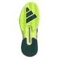Men`s adizero Ubersonic 5 Tennis Shoes Footwear White and Aurora Ivy Footwear Adidas