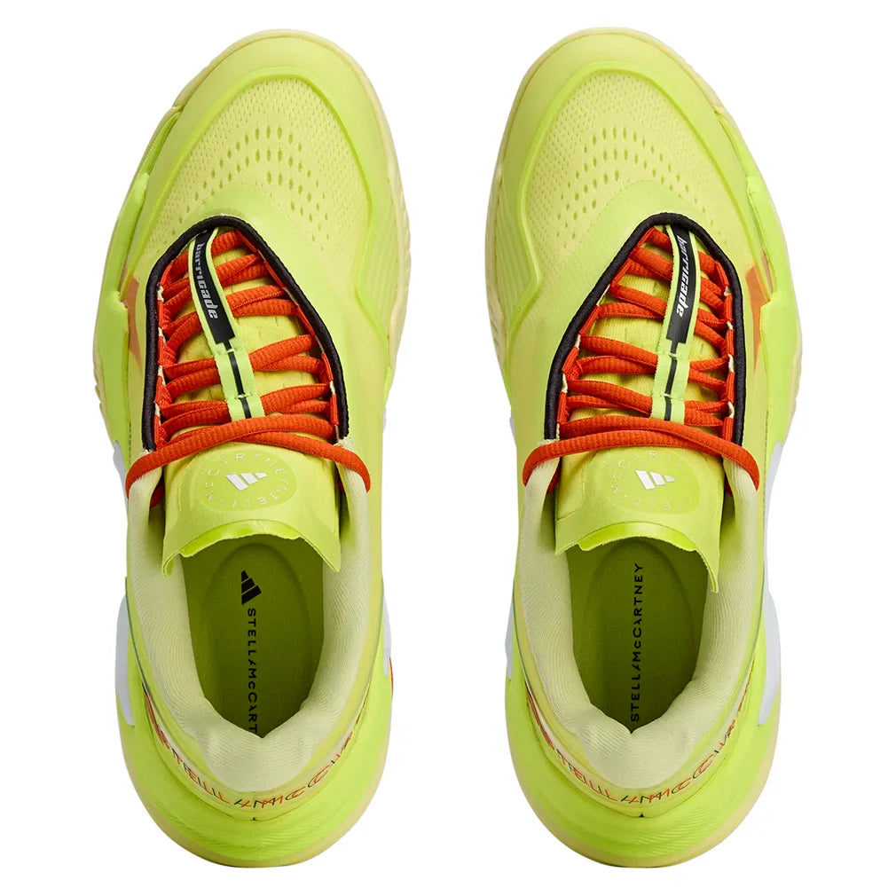 Women`s Stella McCartney Barricade Tennis Shoes Bahia Glow and Ice Yellow Footwear Adidas