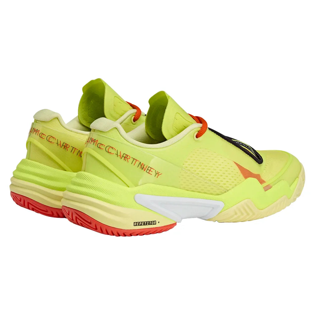 Women`s Stella McCartney Barricade Tennis Shoes Bahia Glow and Ice Yellow Footwear Adidas