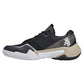 Women`s Stella McCartney Barricade Tennis Shoes Core Black and Silver Metallic Footwear Adidas