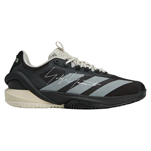 Men`s Y-3 adizero Cybersonic Tennis Shoes Black and Orbit Grey Footwear Adidas
