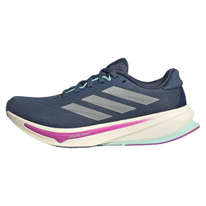 Women`s Supernova Rise 2 Running Shoes Preloved Ink and Matte Silver Footwear Adidas