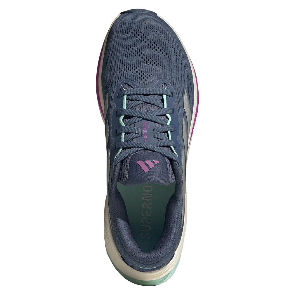 Women`s Supernova Rise 2 Running Shoes Preloved Ink and Matte Silver Footwear Adidas