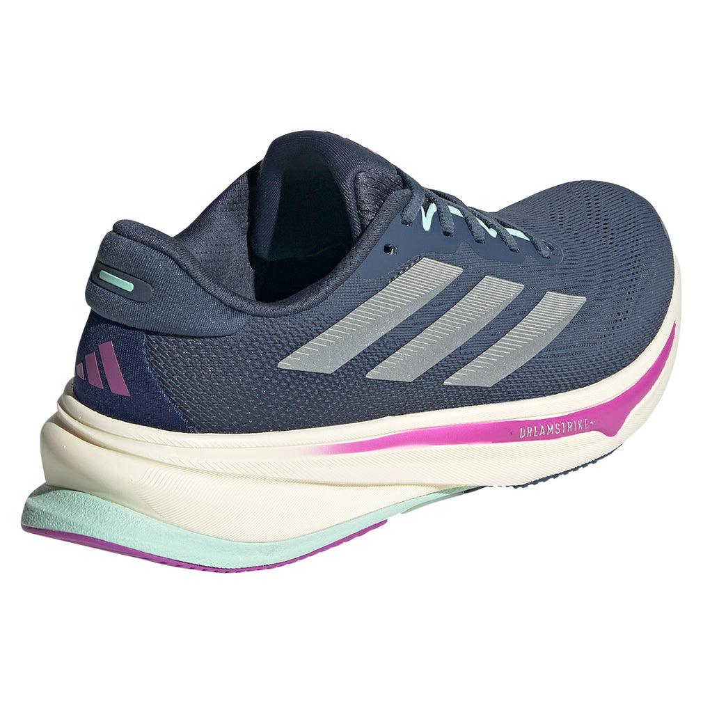 Women`s Supernova Rise 2 Running Shoes Preloved Ink and Matte Silver Footwear Adidas