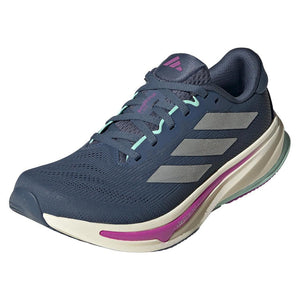 Women`s Supernova Rise 2 Running Shoes Preloved Ink and Matte Silver Footwear Adidas