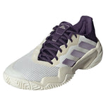 Women`s Barricade 13 Tennis Shoes Core White and Powder Plum Footwear Adidas