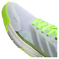 Women`s Crazyquick LS Padel Shoes Lucid Lemon and Silver Metallic Footwear Adidas