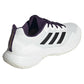 Men`s GameCourt 2 Tennis Shoes Core White and Aurora Plum Footwear Adidas