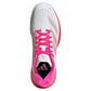 Women`s Defiant Speed 2 Tennis Shoes White and Lucid Pink Footwear Adidas