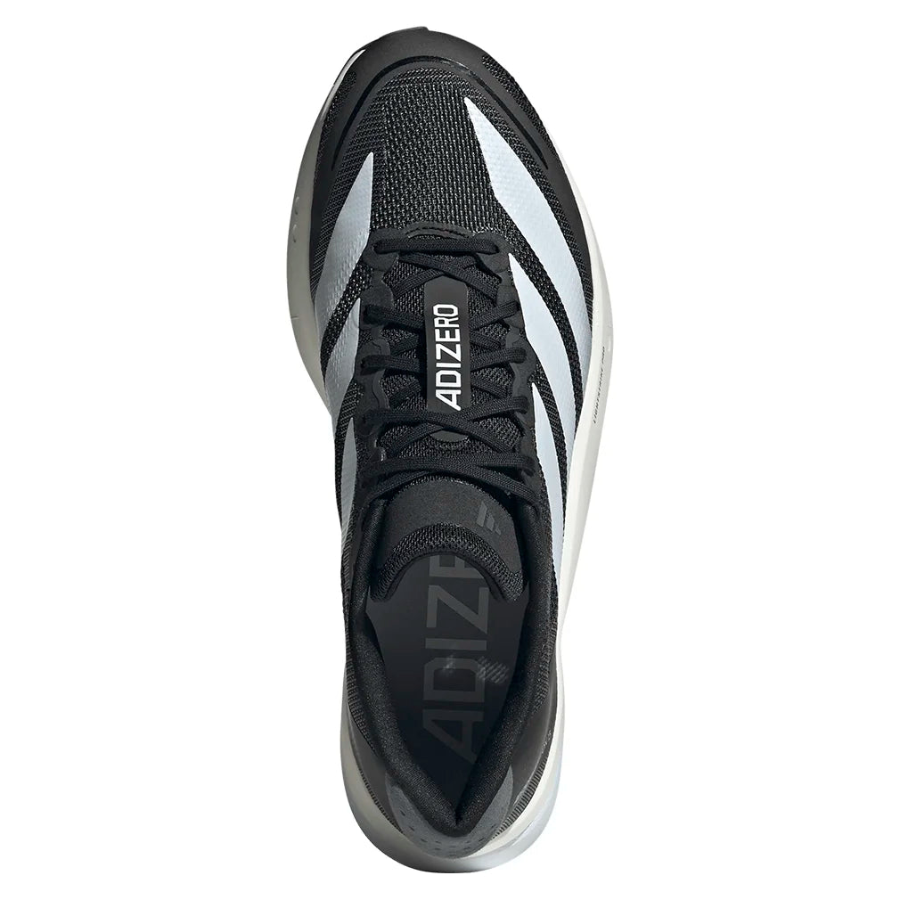 Men`s Adizero Boston 13 Running Shoes Core Black Footwear Adidas