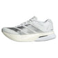Women`s Adizero Boston 13 Running Shoes Footwear White and Matte Silver Footwear Adidas