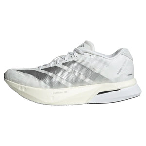 Women`s Adizero Boston 13 Running Shoes Footwear White and Matte Silver Footwear Adidas