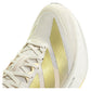 Women`s Adizero Boston 13 Running Shoes Chalk White and Metallic Gold Footwear Adidas