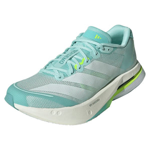 Women`s Adizero Boston 13 Running Shoes Semi Flash Aqua and Zero Metallic Footwear Adidas