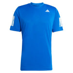 Men`s Club 3 Stripes Tennis Top Collegiate Royal Apparel Adidas