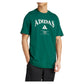 Men`s Heritage Graphic Tennis Top Collegiate Green Apparel Adidas
