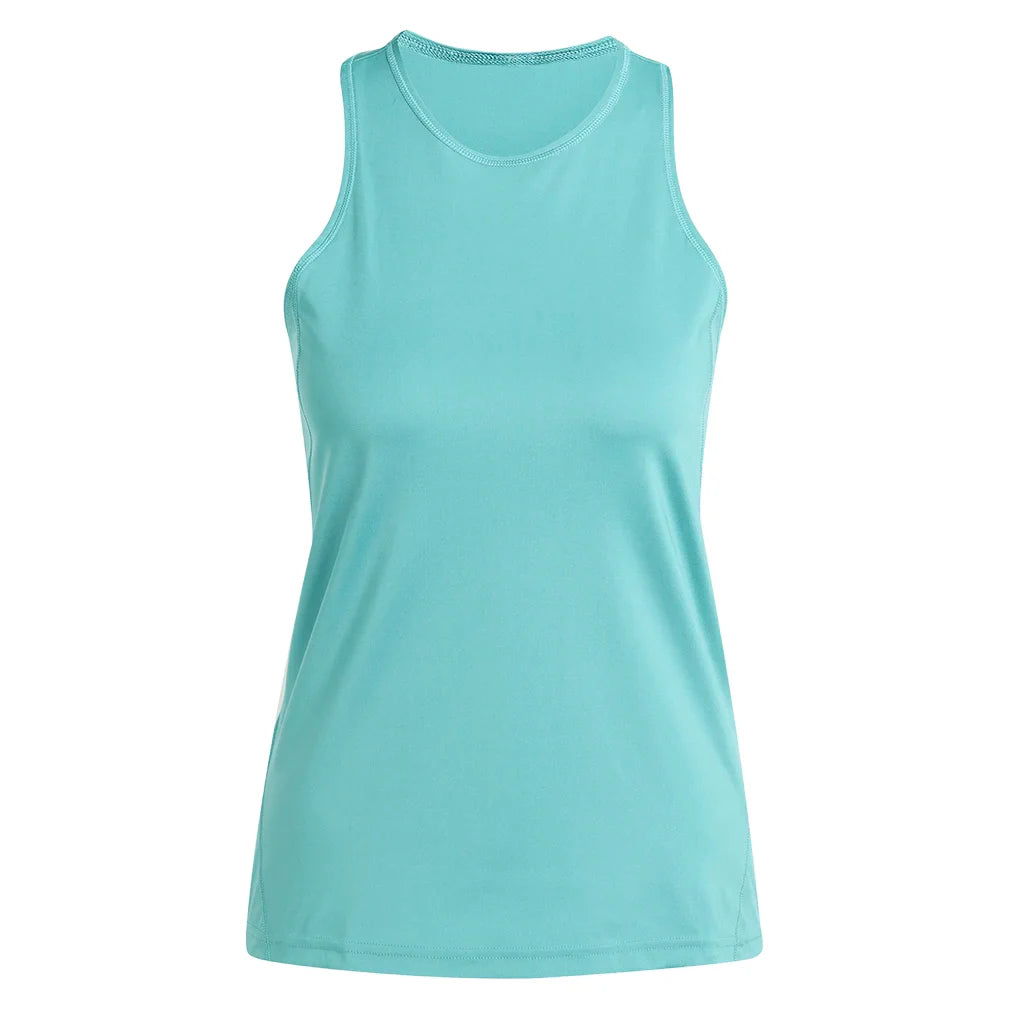 Women`s Club Tennis Tank Powder Teal Apparel Adidas