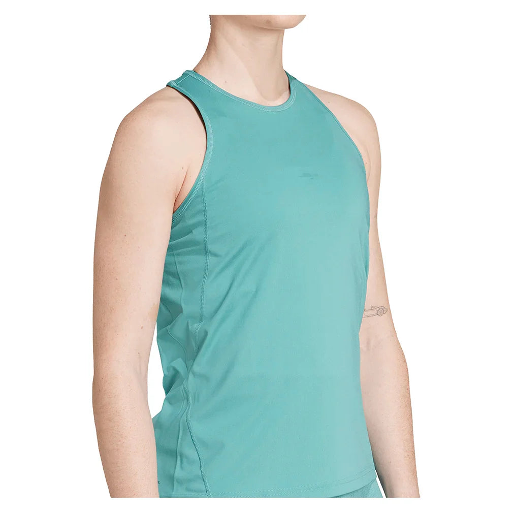 Women`s Club Tennis Tank Powder Teal Apparel Adidas