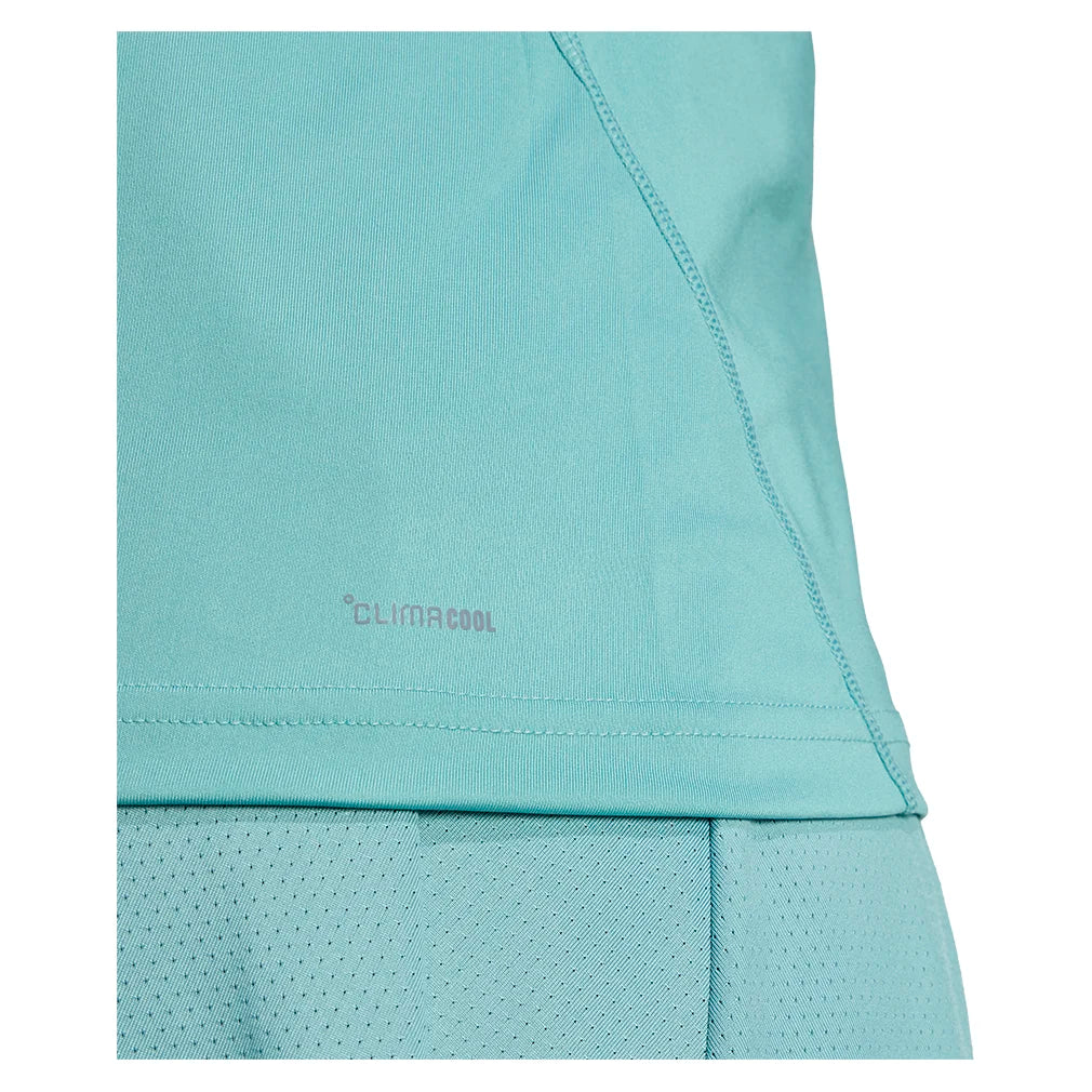 Women`s Club Tennis Tank Powder Teal Apparel Adidas