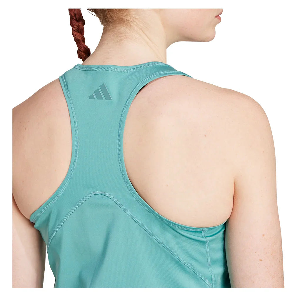 Women`s Club Tennis Tank Powder Teal Apparel Adidas