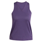 Women`s Club V-Neck Tennis Tank Aurora Plum Apparel Adidas