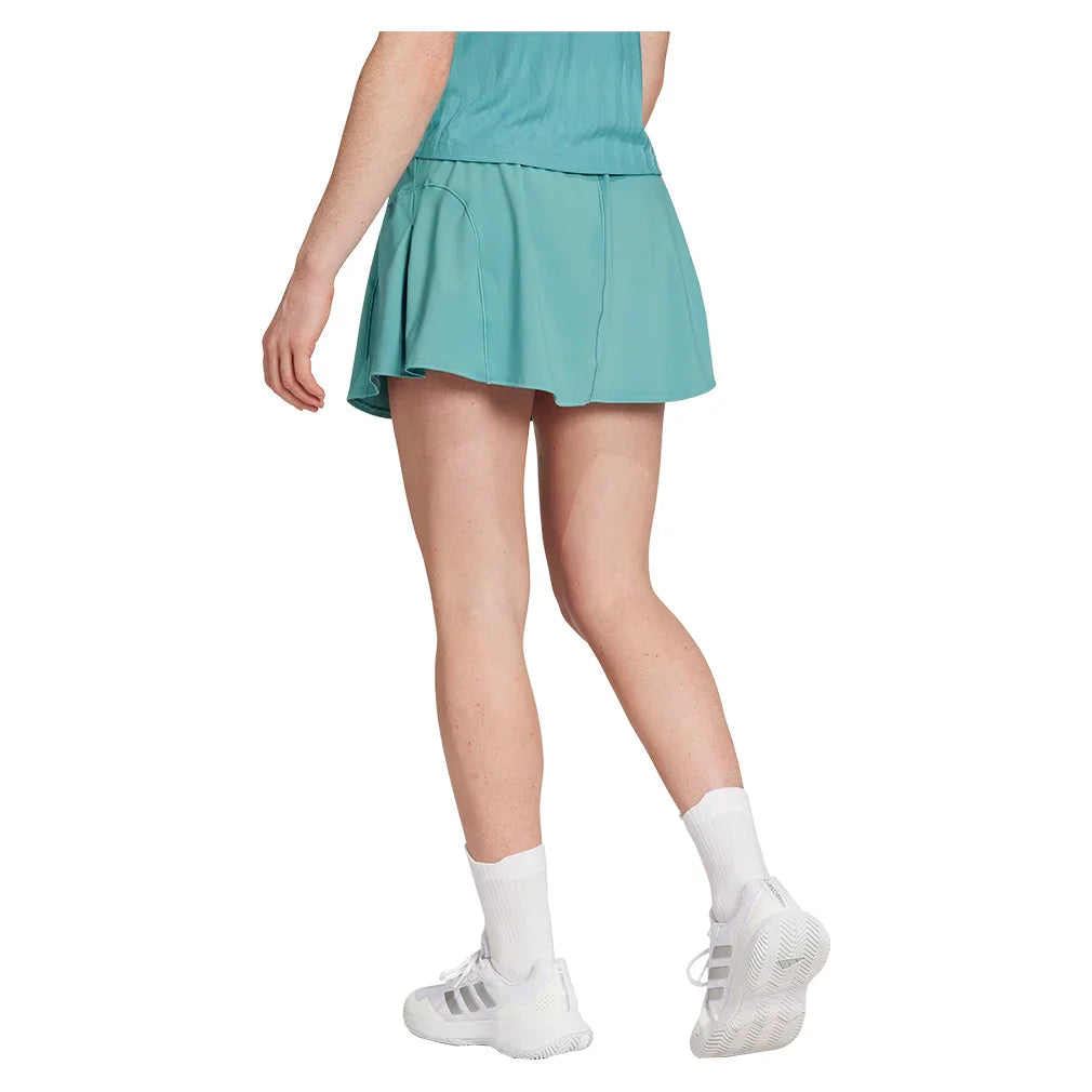 Women`s CLIMACOOL Match Tennis Skort Powder Teal Apparel Adidas