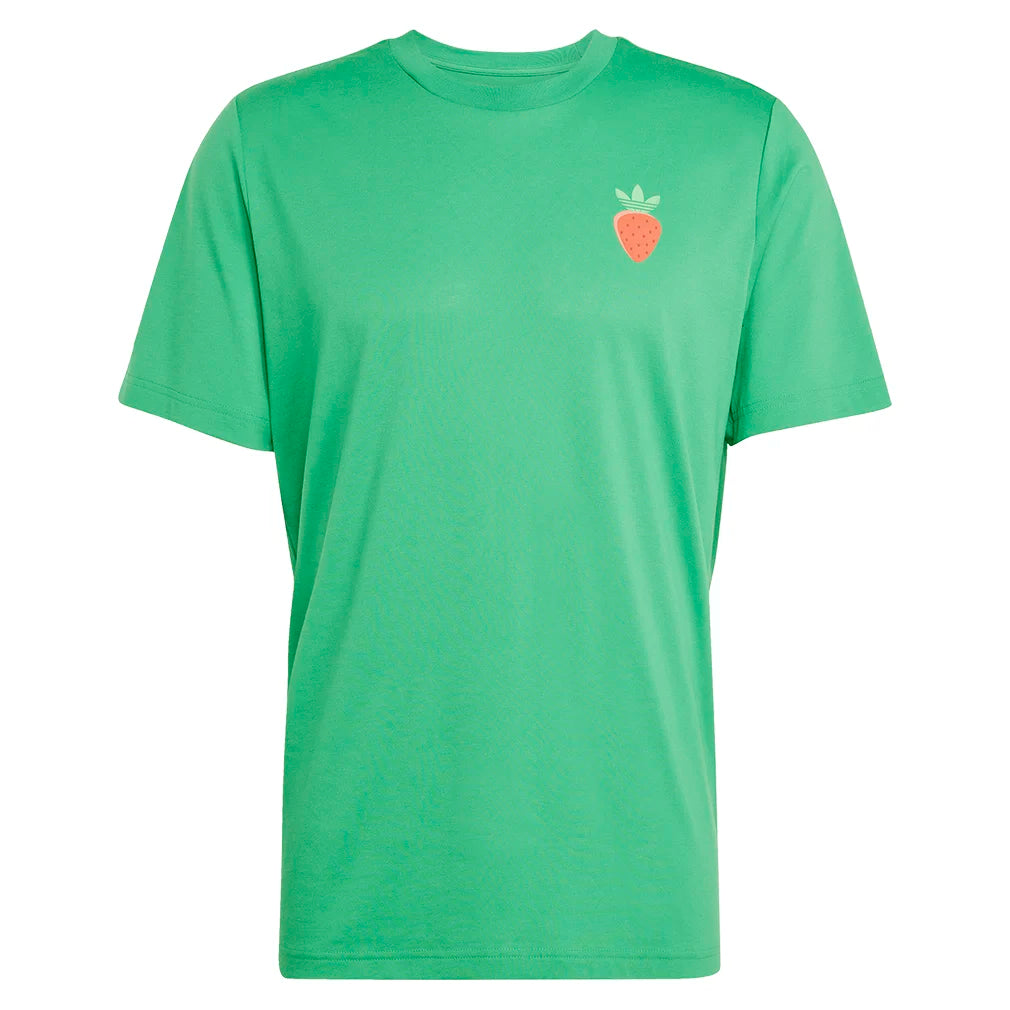 Men`s Originals Graphic Tennis Tee Green Apparel Adidas