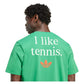 Men`s Originals Graphic Tennis Tee Green Apparel Adidas
