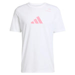 Men`s Category Graphic Tennis Tee White Apparel Adidas