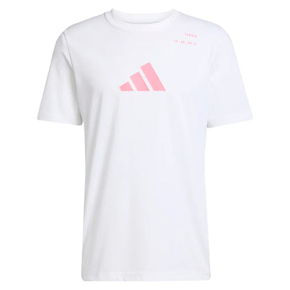 Men`s Category Graphic Tennis Tee White Apparel Adidas