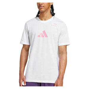 Men`s Category Graphic Tennis Tee White Apparel Adidas