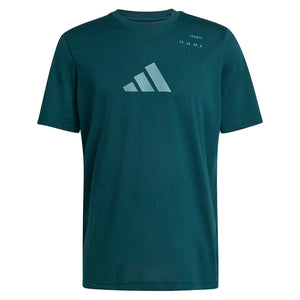 Men`s Category Graphic Tennis Tee Aurora Ivy Apparel Adidas