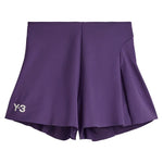 Women`s Y-3 Match Tennis Short Aurora Plum Apparel Adidas