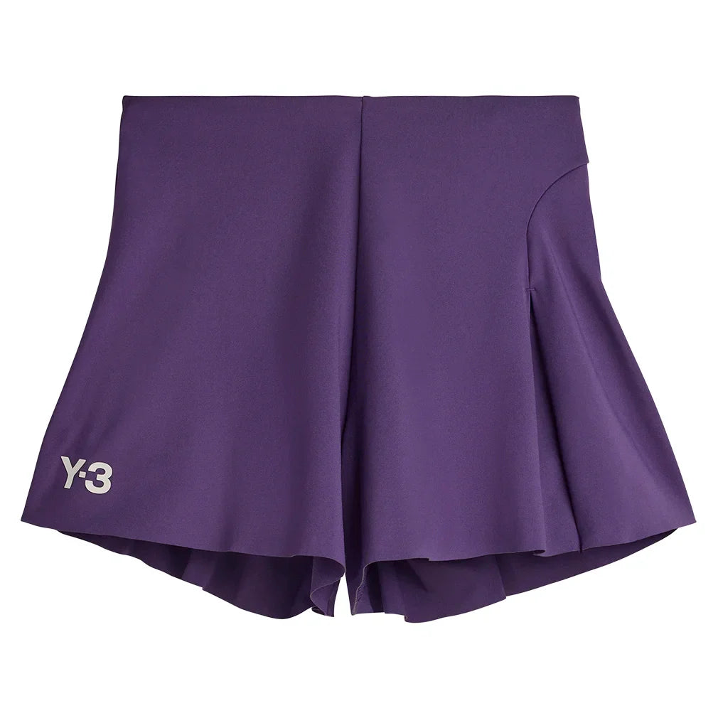Women`s Y-3 Match Tennis Short Aurora Plum Apparel Adidas