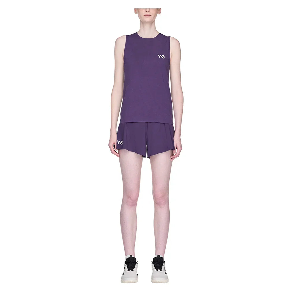Women`s Y-3 Match Tennis Short Aurora Plum Apparel Adidas