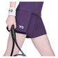 Women`s Y-3 Match Tennis Short Aurora Plum Apparel Adidas