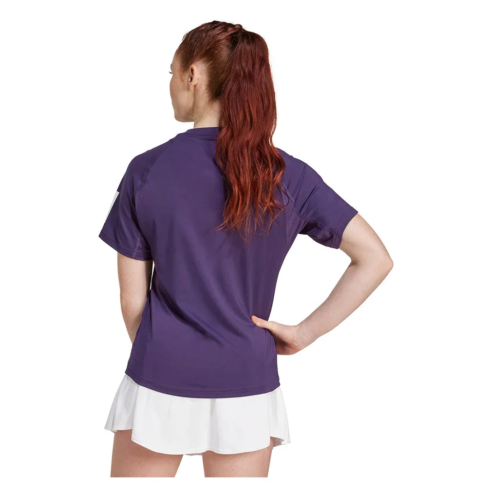Women`s Club Tennis Top Aurora Plum Apparel Adidas