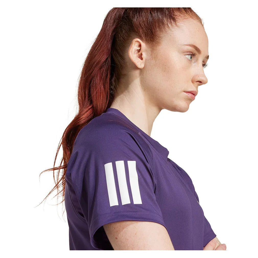 Women`s Club Tennis Top Aurora Plum Apparel Adidas