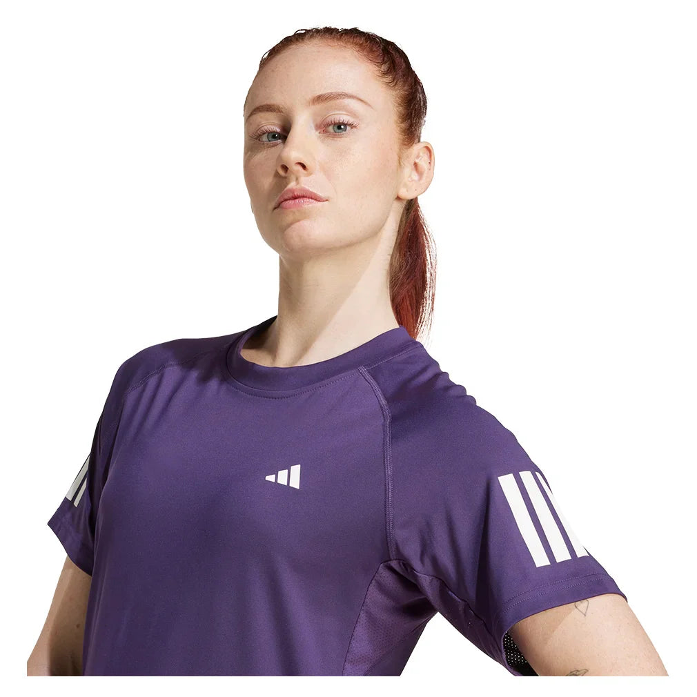 Women`s Club Tennis Top Aurora Plum Apparel Adidas