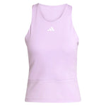 Women`s CLIMACOOL Mid Length Y Tennis Tank Powder Plum Apparel Adidas