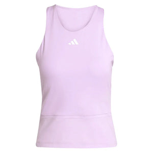 Women`s CLIMACOOL Mid Length Y Tennis Tank Powder Plum Apparel Adidas