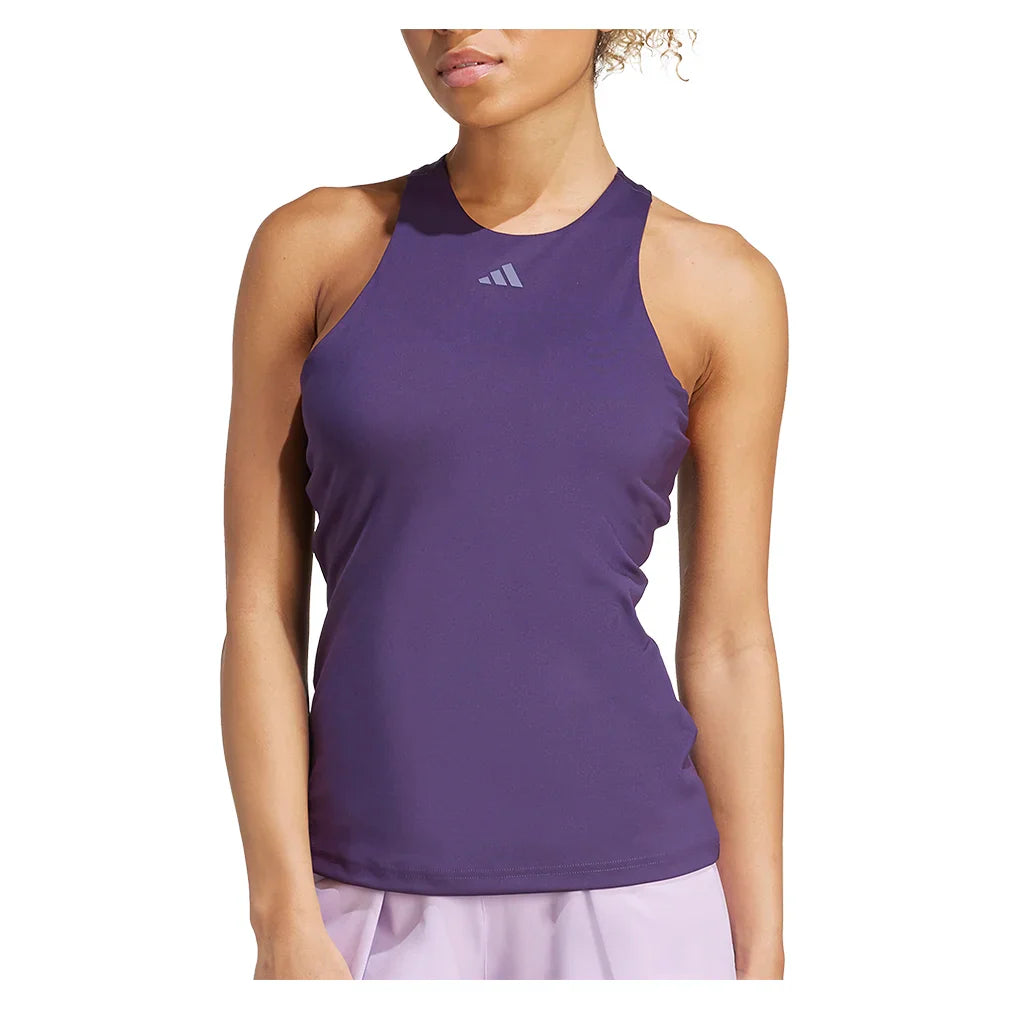 Women's Climacool Y Tennis Tank Aurora Plum Apparel Adidas