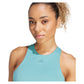 Women`s CLIMACOOL Y Tennis Tank Powder Teal Apparel Adidas