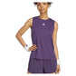 Women`s Match Tennis Tank Aurora Plum Apparel Adidas